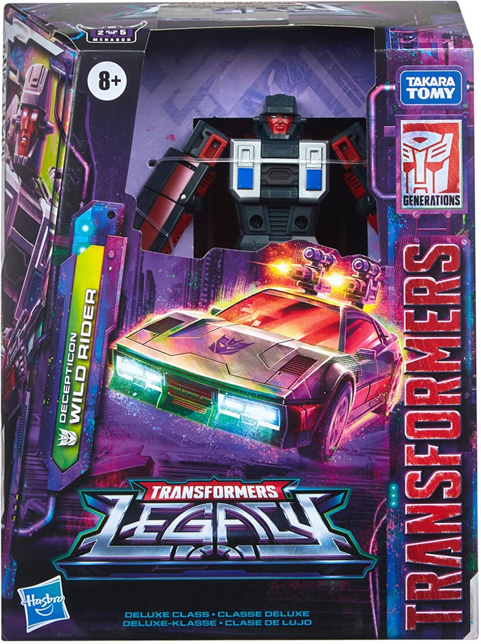 Transformers Generations Legacy 6 Inch Action Figure Deluxe Class Wave 2 - Wild Rider