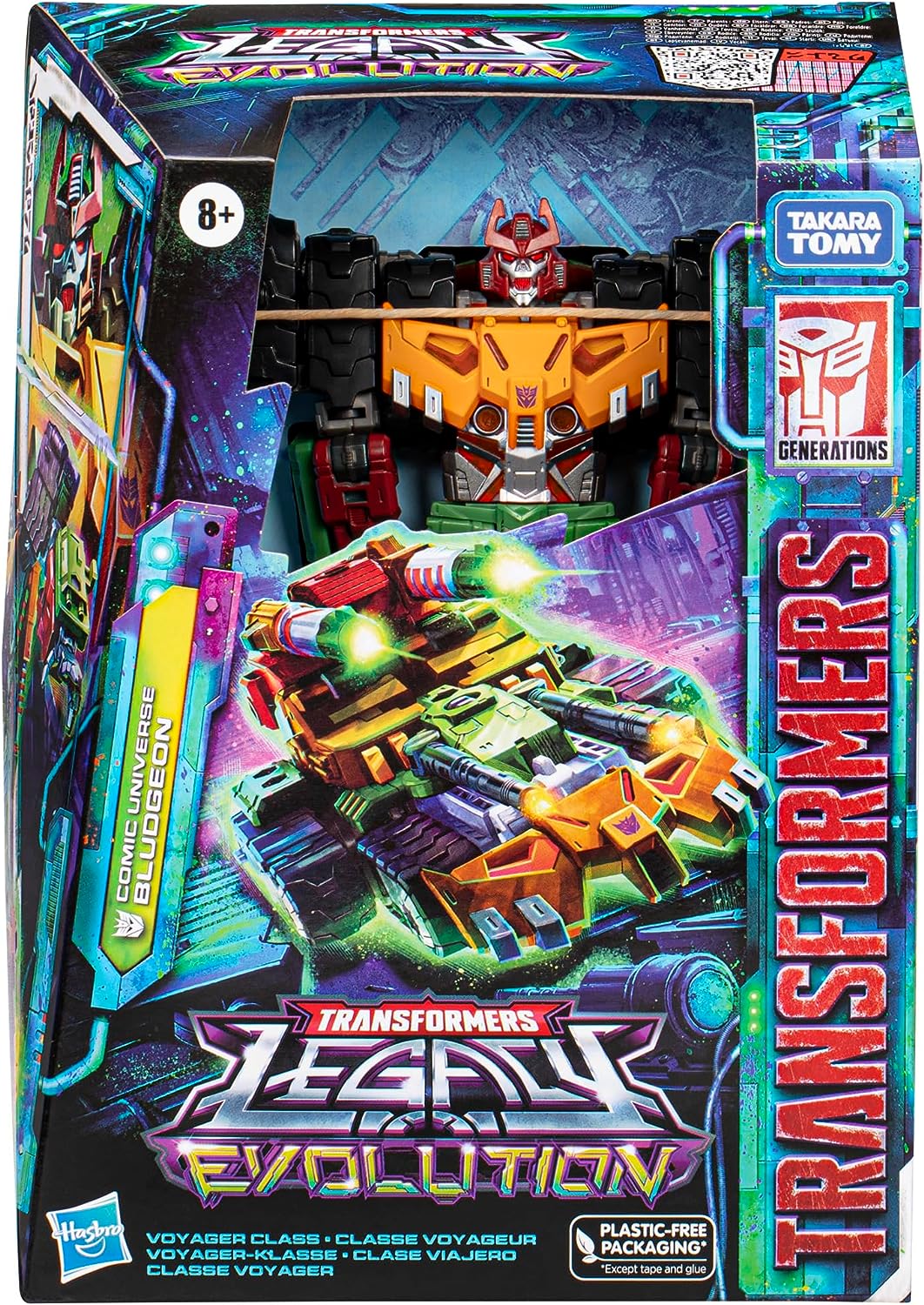 Transformers Legacy Evolution 7 Inch Action Figure Voyager Class Wave 7 - Bludgeon (Sub-Standard Packaging)