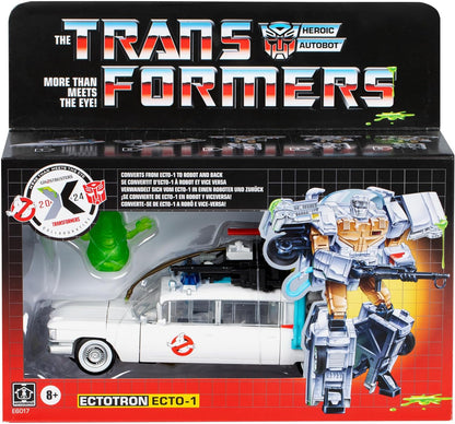 Transformers Ghostbusters 6 Inch Action Figure Deluxe Class - Ectotron Ecto-1 2024 Reissue (Pre-Order Ships August 2026)