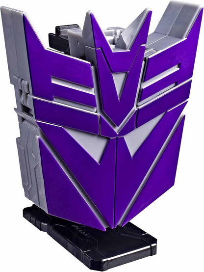 Transformers Icons 7 Inch Action Figure Voyager Class - Megatron Decepticon Logo Symbol (Pre-Order Ships Dec. 2026)
