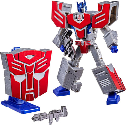 Transformers Icons 7 Inch Action Figure Voyager Class - Optimus Prime Autobot Logo Symbol