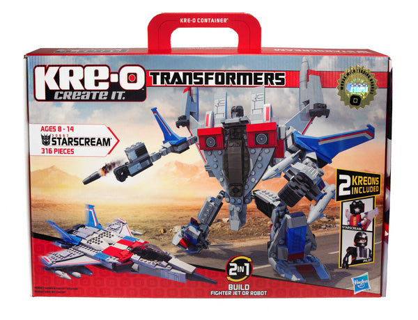 Transformers Kre-O 316 Pieces Lego Style Action Figure - Starscream
