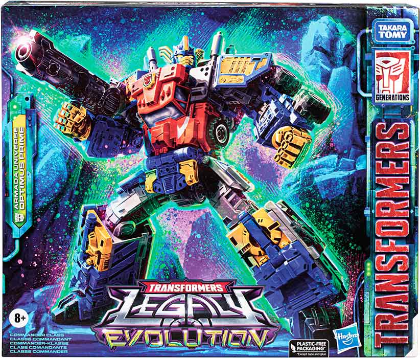 Transformers Legacy Evolution 8 Inch Action Figure Commander Class - Armada Universe Optimus Prime Reissue