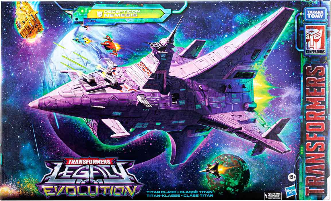 Transformers Legacy Evolution 23 Inch Action Figure Titan Class - Decepticon Nemesis Reissue