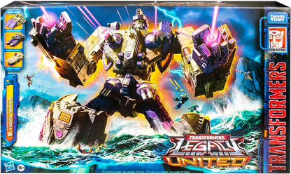 Transformers Legacy United 19 Inch Action Figure Titan Class (2024 Wave 1) - Tidal Wave (Sub-Standard Packaging)