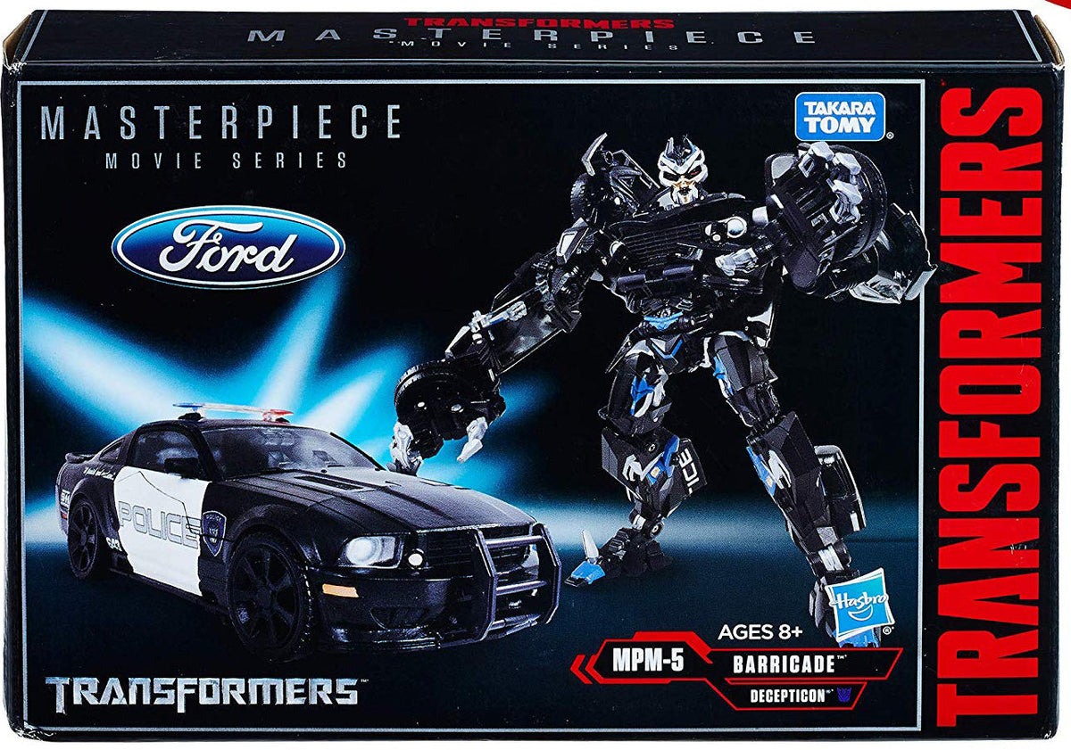 Transformers Masterpiece 6 Inch Action Figure Movie Series - Barricade MPM-5 (Sub-Standard Packaging)