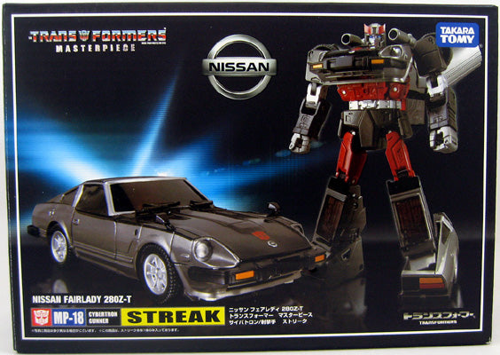 Transformers 6 Inch Action Figure Masterpiece Series - Bluestreak MP-18 (Non Mint Packaging)