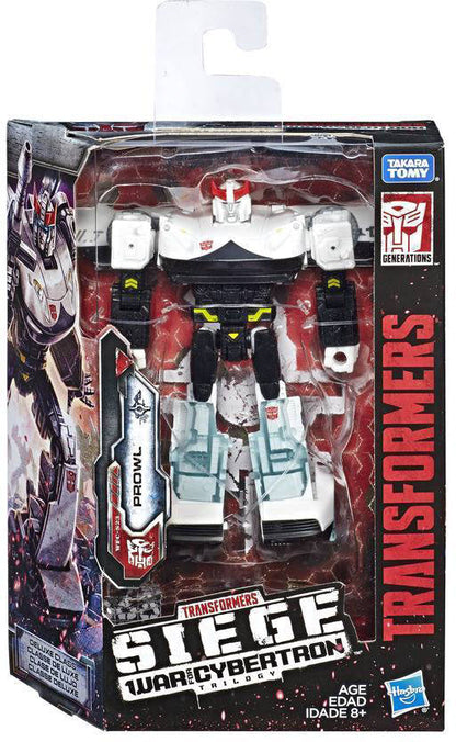 Transformers Siege War For Cybertron 6 Inch Action Figure Deluxe Class - Prowl Reissue