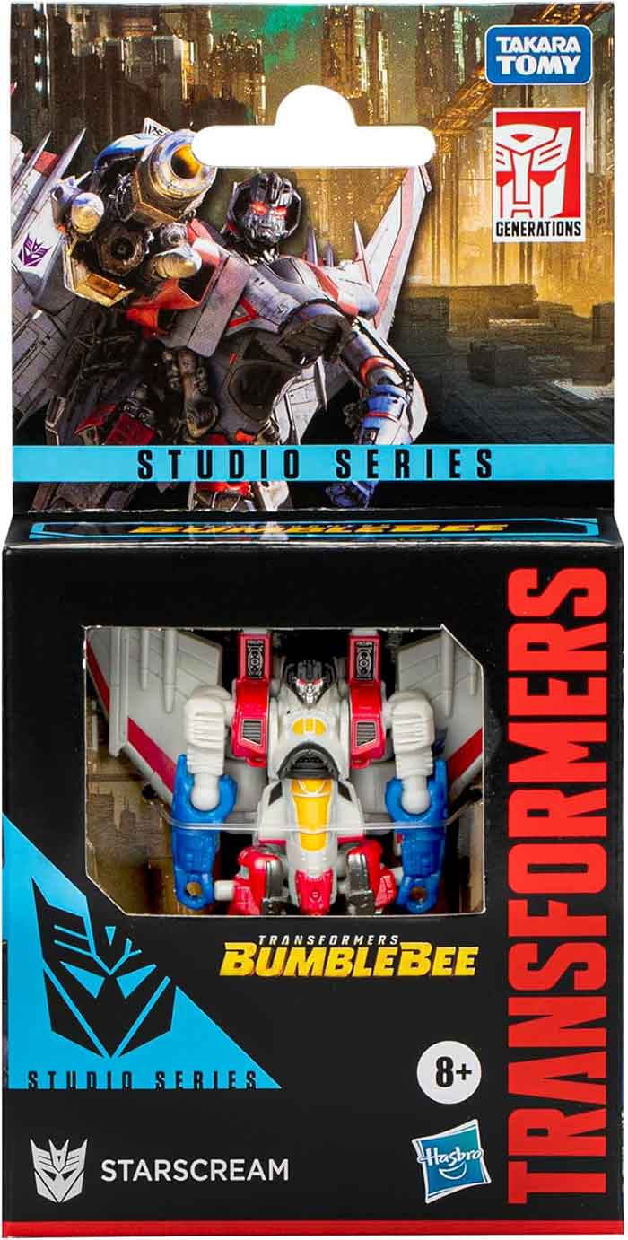 Transformers Studio Series 3.75 Inch Action Figure Core Class (2024 Wave 4) - Starscream (Pre-Order Ships August 2026)