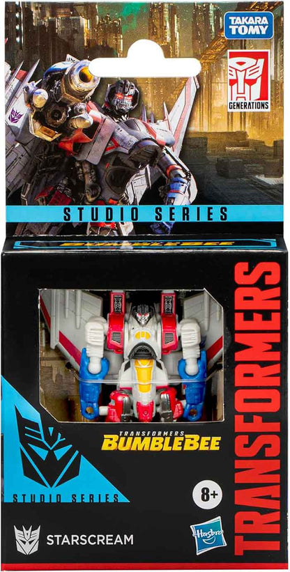 Transformers Studio Series 3.75 Inch Action Figure Core Class (2024 Wave 4) - Starscream (Pre-Order Ships August 2026)