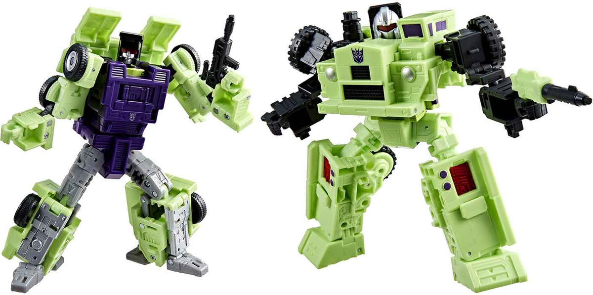 Transformers Studio Series 6.5 Inch Action Figure 2-Pack - Constructicon Hook & Long Haul (Damaged Packaging)