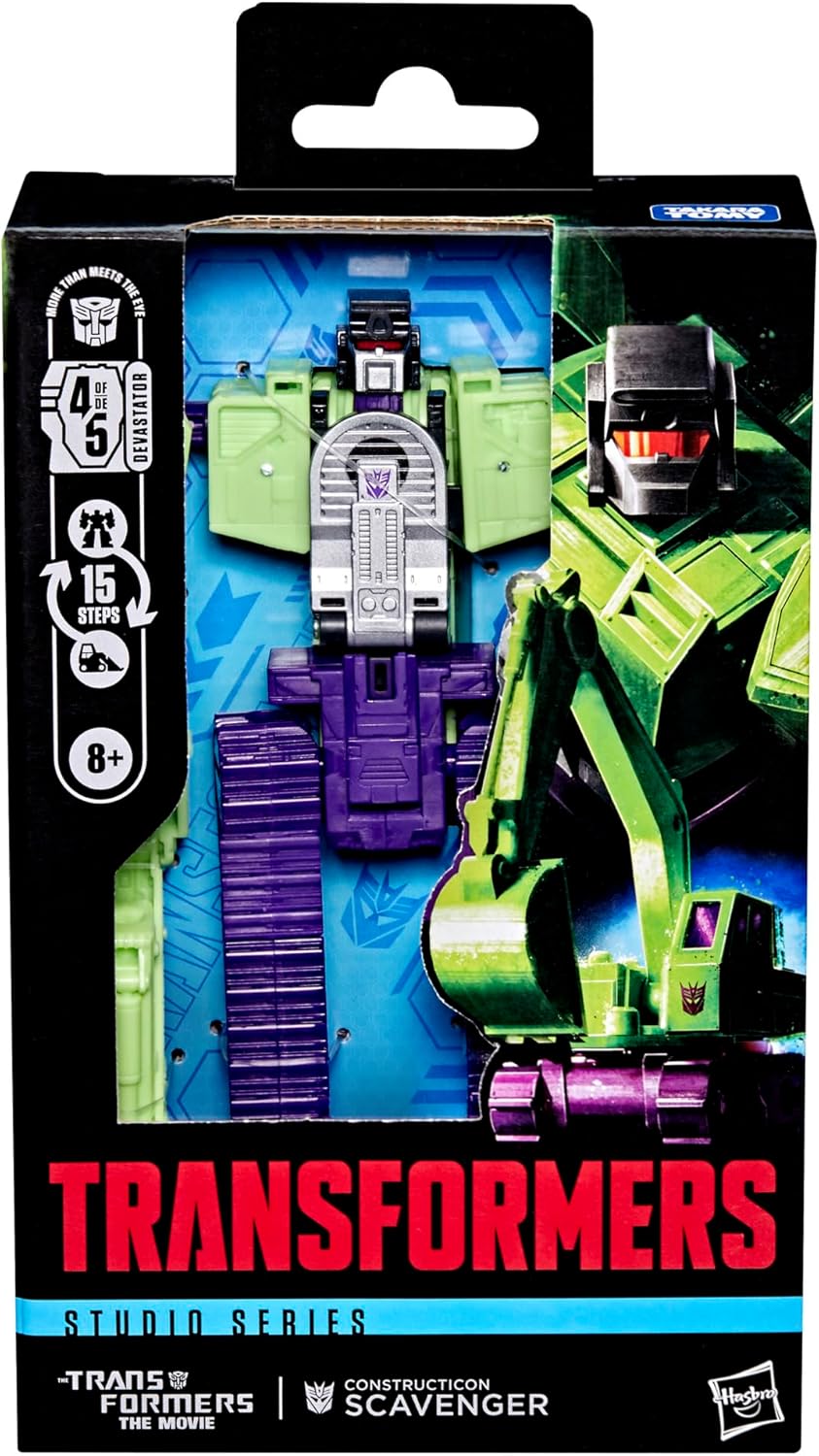 Transformers Studio Series 6 Inch Action Figure Deluxe Class (2025 Wave 3) - Scavenger (Shelf Wear Packaging)