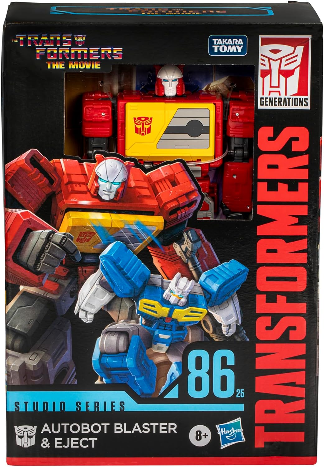 Transformers Studio Series 7 Inch Action Figure Voyager Class - Blaster & Eject #25