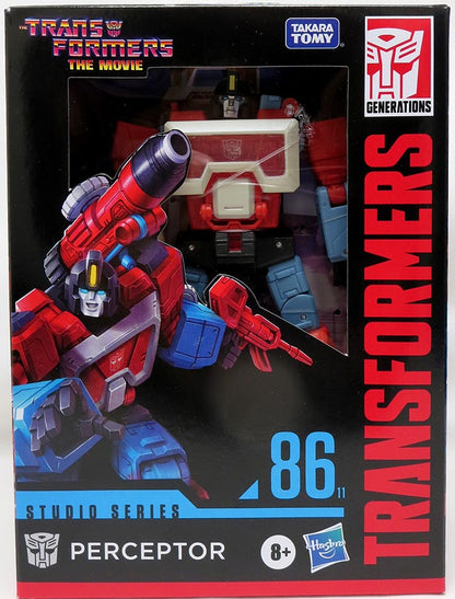Transformers Studio Series 6 Inch Action Figure Deluxe Class (2022 Wave 1) - Perceptor (Sub-Standard Packaging)