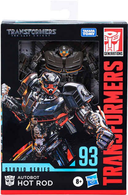 Transformers Studio Series 6 Inch Action Figure Deluxe Class (2022 Wave 4) - Hot Rod (Shelf Wear Packaging)