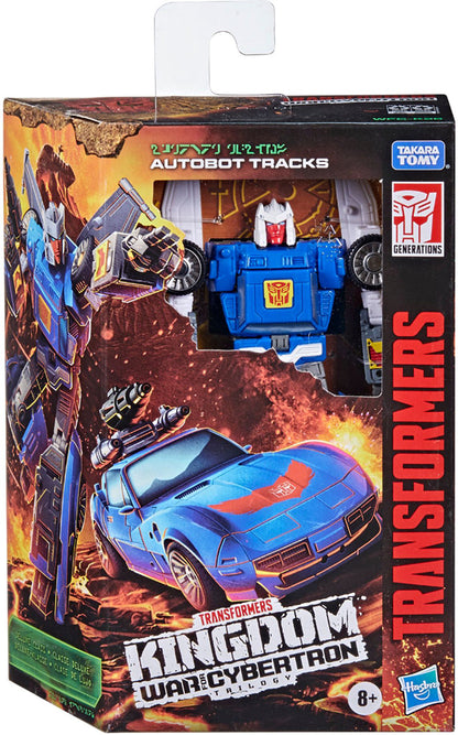 Transformers War For Cybertron Kingdom 6 Inch Action Figure Deluxe Class Wave 3 - Tracks