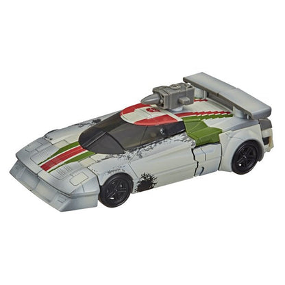 Transformers War For Cybertron Netflix Trilogy White 6 Inch Action Figure Deluxe Class Exclusive - Wheeljack