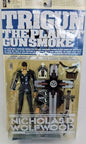 Trigun The Planet Gunsmoke 6 Inch Action Figure - Nicholas D Wolfwood (Shelf Wear Packaging)