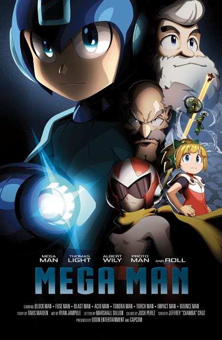 MEGA MAN GEAR MASTERS #1 (OF 5) CVR C JEFFREY CRUZ VAR (Release Date: 09/23/2026)