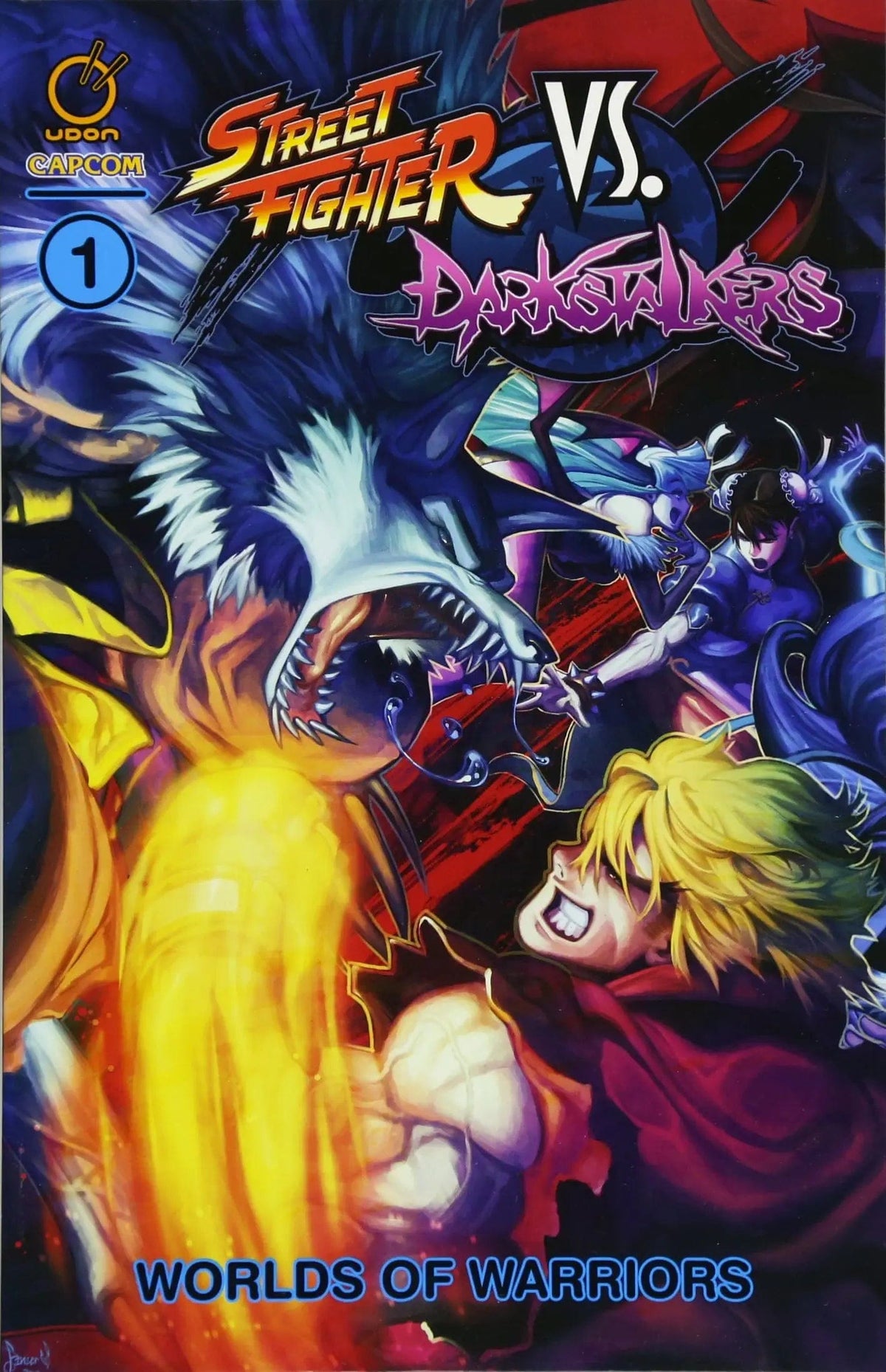 Street Fighter Vs Darkstalkers TP Vol 01