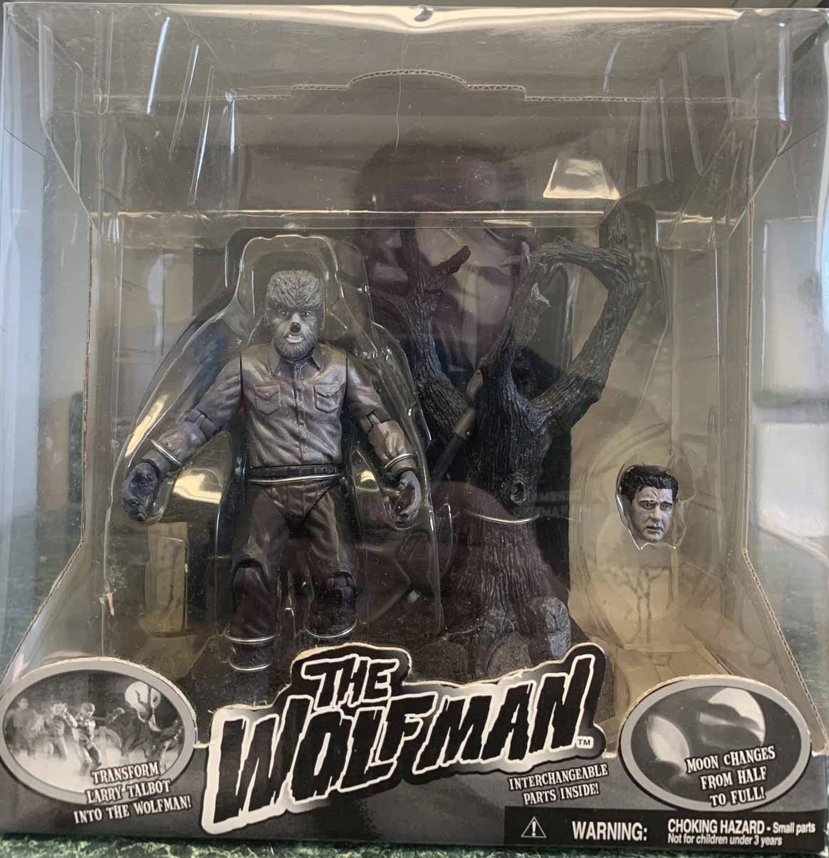 Universal Monsters 6 Inch Action Figure - The Wolf Man (Sub Standard Packaging)