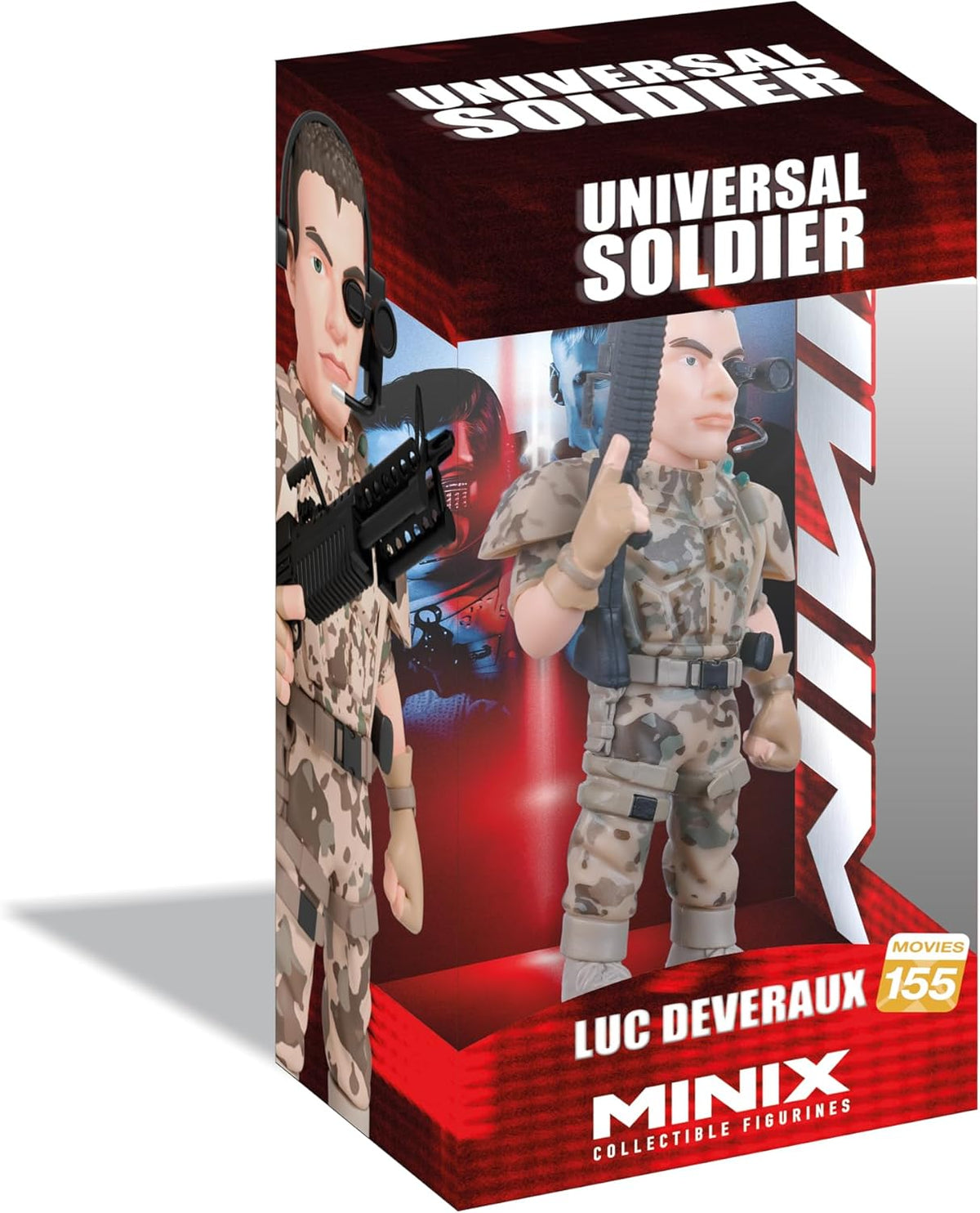 Universal Soldier 3.75 Inch Static Figure Minix - Luc Deveraux #155
