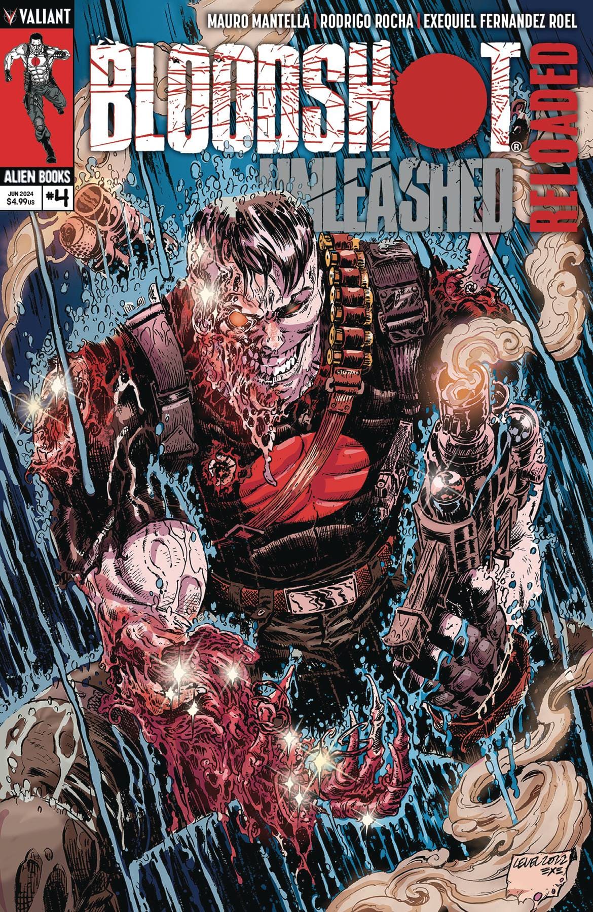 BLOODSHOT UNLEASHED RELOADED #4 (OF 4) CVR A LEVEL (MR)
