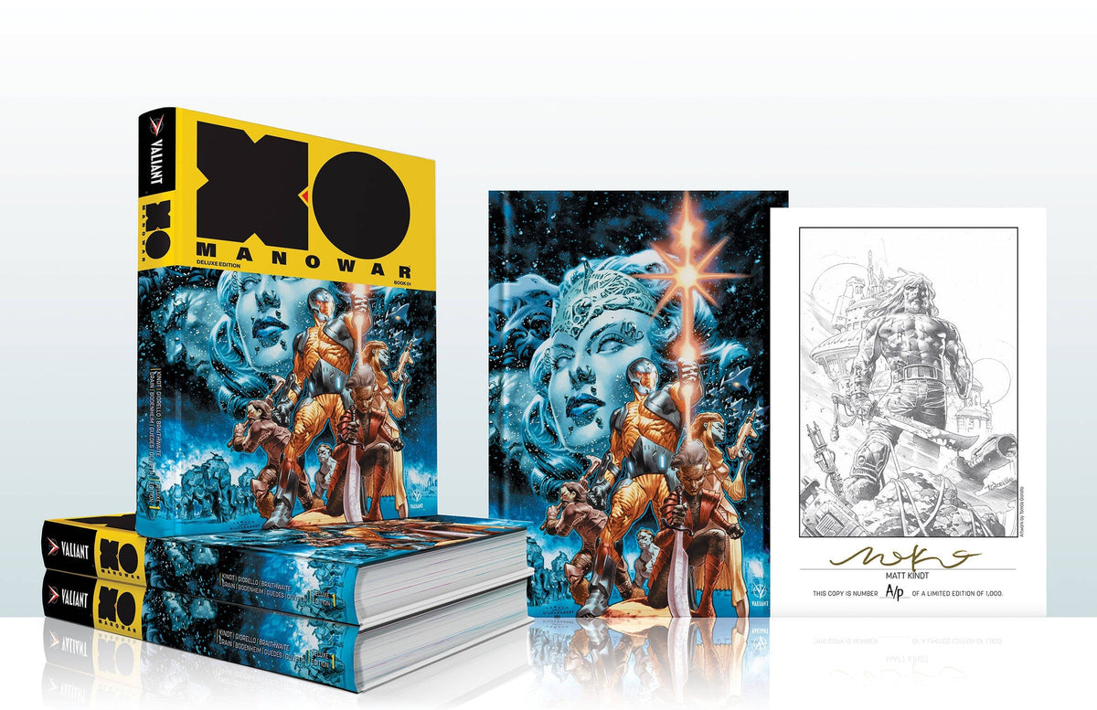 Lcsd 2018 X-O Manowar Kindt Dlx HC Sgn Ltd 1000 Copies