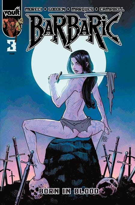 BARBARIC BORN IN BLOOD #3 (OF 3) CVR B CORIN HOWELL VAR (MR)