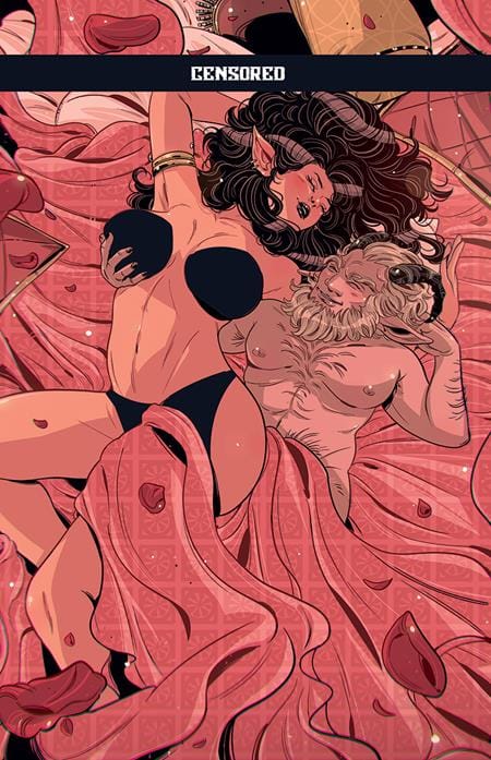 BARBARIC THE LONG DEATH #1 (OF 3) CVR F LUANA VECCHIO BLACK BAG VAR