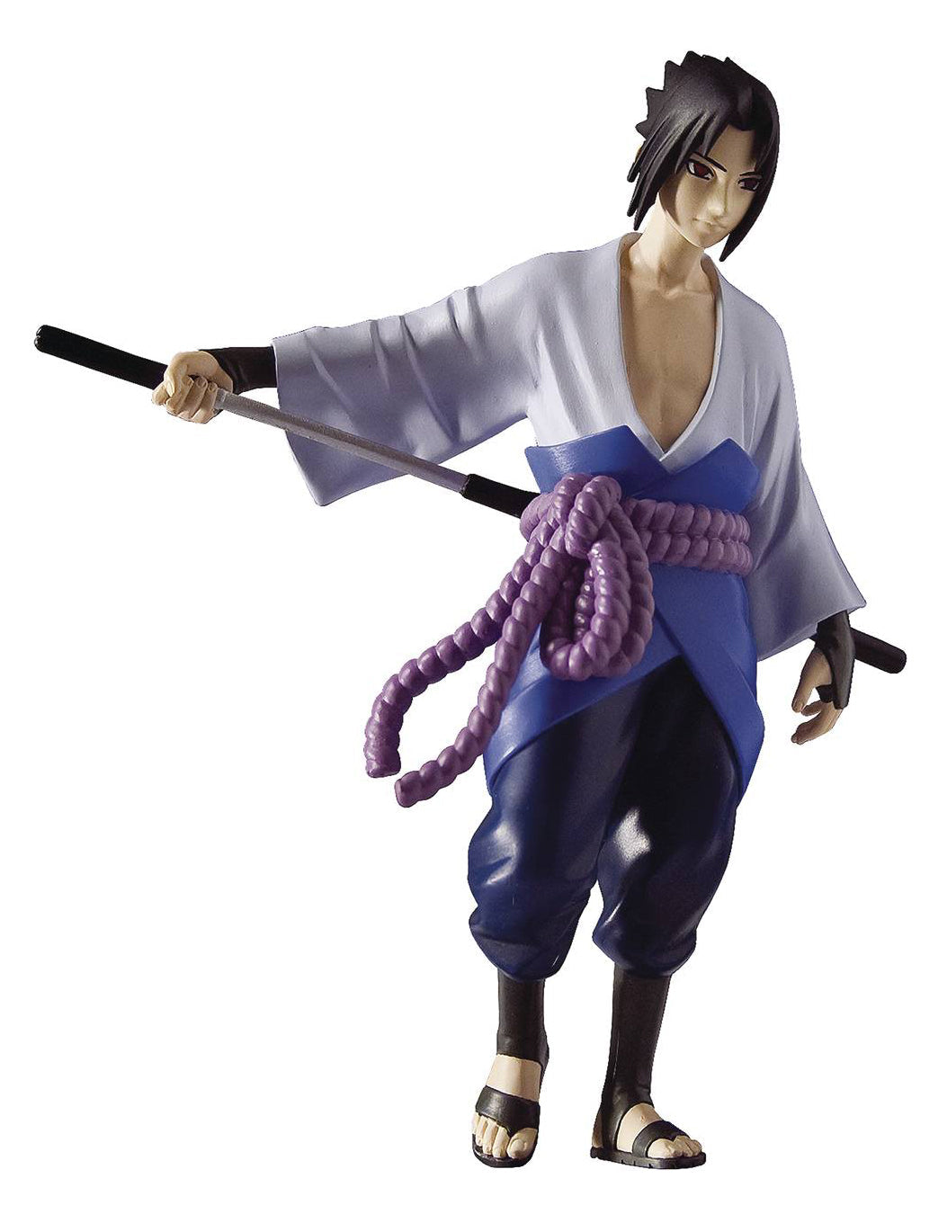Viz Collection Naruto & Bleach 6 Inch Action Figure Series 2 - Sasuke (Sub-Standard Packaging)