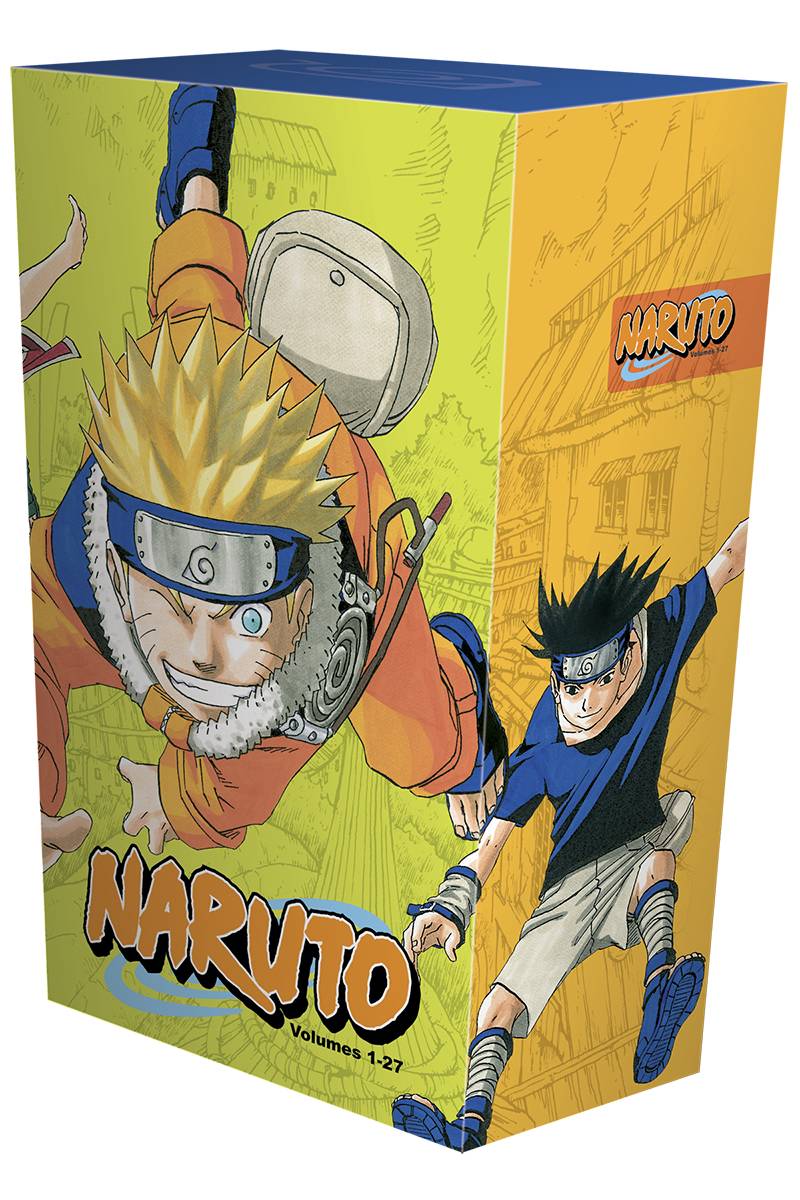 Naruto GN Box Set - Vols. 1-27 (Curr PTG)
