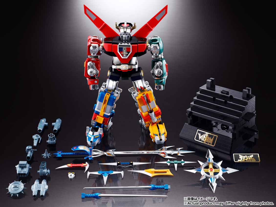 Voltron 10 Inch Action Figure Soul Of Chogokin - Voltron GX-71SP (Shelf Wear Packaging)