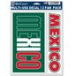 Wincraft Mexico CLRS Multi-Use Decal (5.5"x7.75")