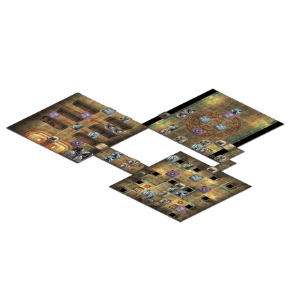 DND ONSLAUGHT EXPANSION - TOMBS OF HORROR MAPS & MONSTERS