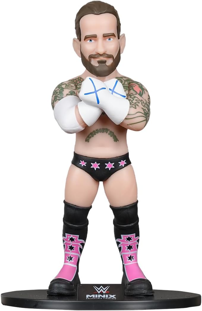 WWE Wrestling 3.75 Inch Action Figure Minix - CM Punk