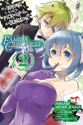 Is Wrong Pick Up Girls Dungeon Familia Lyu GN Vol 02 Manga (