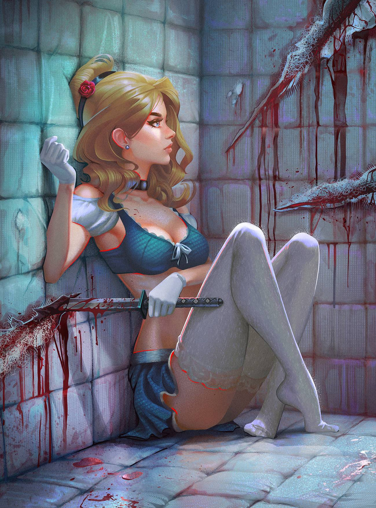 CINDERELLA VS QUEEN OF HEARTS #2 (OF 3) CVR C LOMOV